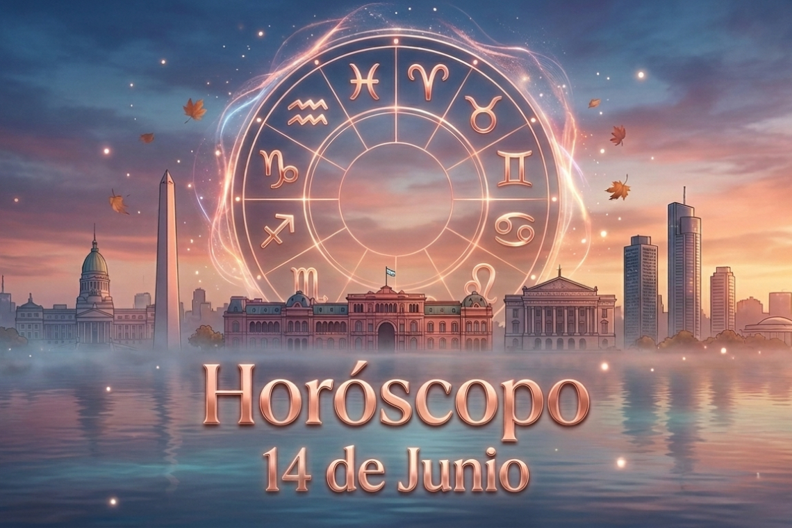Horóscopo para hoy,  domingo 14 de junio 2026: las predicciones para los 12 signos zodiacales avellaneda